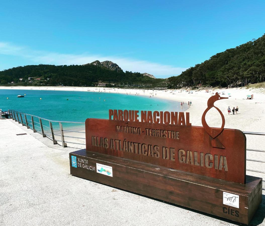 شقة Atico Playa A Xunqueira - Moana, A 15 Min De Vigo المظهر الخارجي الصورة