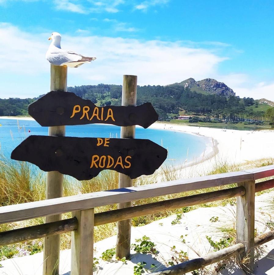 شقة Atico Playa A Xunqueira - Moana, A 15 Min De Vigo المظهر الخارجي الصورة