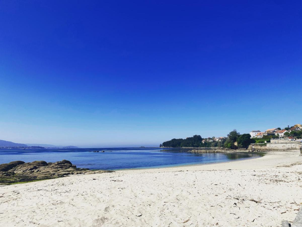 شقة Atico Playa A Xunqueira - Moana, A 15 Min De Vigo المظهر الخارجي الصورة