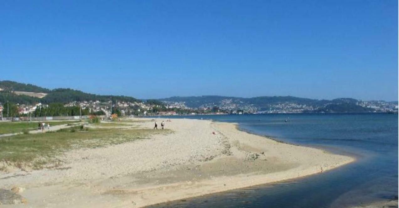 شقة Atico Playa A Xunqueira - Moana, A 15 Min De Vigo المظهر الخارجي الصورة